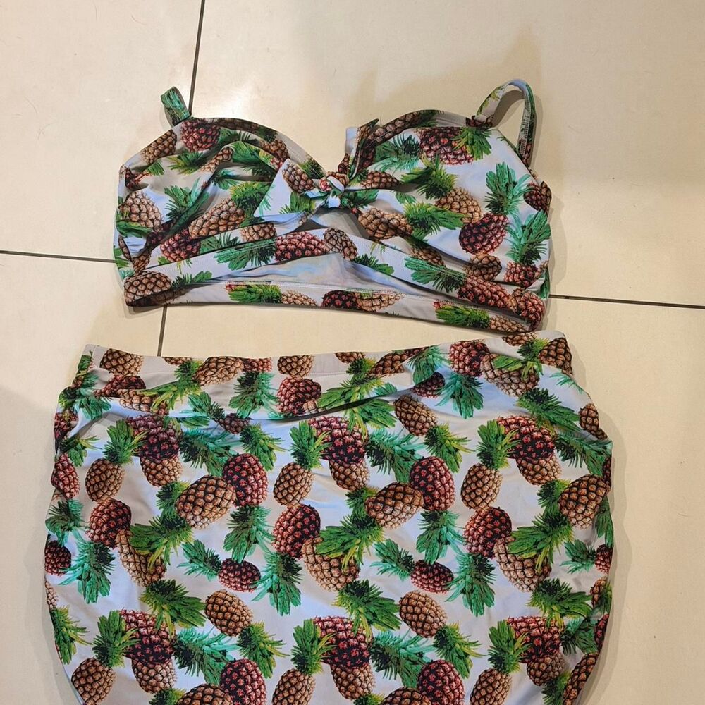 Forever-21 Women's multi Bikinis-and-tankini-sets